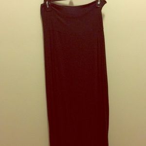 Black Maxi Skirt